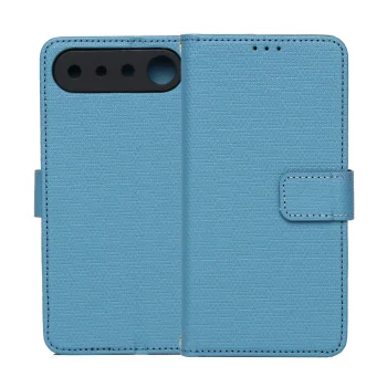 Atverčiamas dėklas Smart Triangle skirtas Realme 16 5G, mėlynas