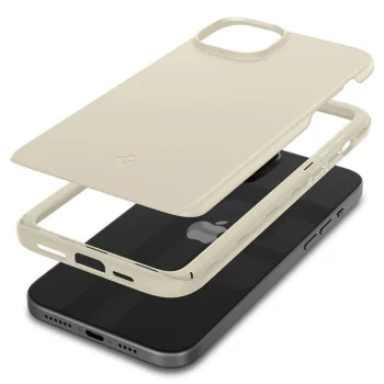 Spigen Thin Fit Case for iPhone 15 Plus, Beige
