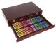 Maaleo Art Set in a Wooden Suitcase, 148 Pieces