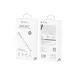 Devia EC608 USB-C to 3.5mm Audio Adapter White