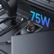 Tech-Protect CC03 automobilinis įkroviklis, 2-port PD 75W, juodas
