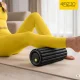 Masažinis volelis su grioveliais 4FIZJO 30 x 15 cm EPP putplastis juodas