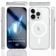 Dėklas 3mk Armor MagCase skirtas iPhone 14 Pro Max, skaidrus