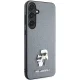 Karl Lagerfeld dėklas Samsung Galaxy S24 Plus telefonui Saffiano KC Pin, pilkas