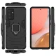 Dėklas Samsung Galaxy A72 4G Ring Armor su stovu, juodas