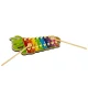 Medinis edukacinis ksilofonas vaikams „Caterpillar“