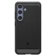 Spigen Rugged Armor Mag dėklas, skirtas Samsung Galaxy S25, matinė juoda