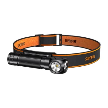 Superfire TH04-S galvos žibintuvėlis, 1000lm, USB-C