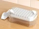 Ice Cube Tray with Bin and Scoop, 50 Cubes