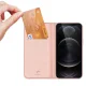 Dux Ducis iPhone 13 Pro Max atverčiamasis dėklas Skin Pro, rožinis