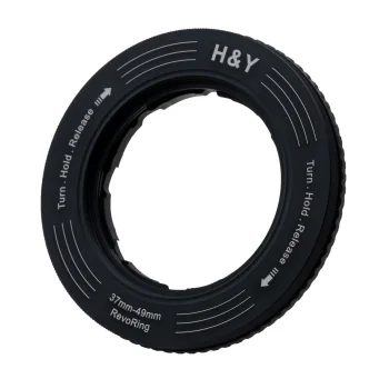 H&Y Revoring 37-49 mm reguliuojamas filtrų laikiklis 52 mm filtrams