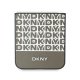 DKNY Repeat Pattern Bottom Stripe dėklas, skirtas Samsung Galaxy Z Flip 6, rudas