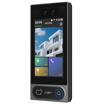 IP ir Wi-Fi iškvietimo modulis DH-VTO6631QB-WP, tamsiai sidabrinis