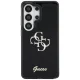 Guess IML Big Metal 4G Script dėklas skirtas Samsung Galaxy S26 Ultra, juodas