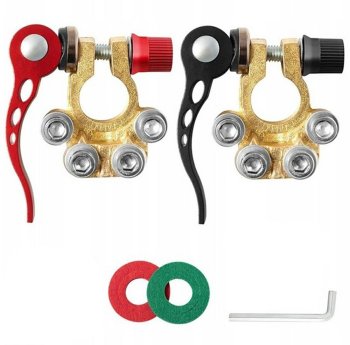 Universal Battery Terminals DA71A, 2 Pcs