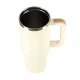 Thermal Mug with Straw and Handle, 1200ml, Cream