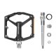Rockbros K371 dviračio pedalai - juodi