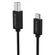 Wozinsky WKDDY2S USB-C į USB-B laidas 2m, juodas