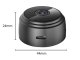 Belaidė mini WiFi Full HD kamera, juoda