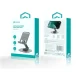 Devia EL243 Rotating Desk Stand for Phone and Tablet, 360° Adjustable, Grey