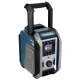 Makita DMR 115 statybinis radijas su DAB+, Bluetooth ir žemųjų dažnių garsiakalbiu