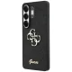 Guess Fixed Glitter Big 4G dėklas Samsung Galaxy S26 Ultra, juodas