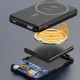 Dudao K14S+ Power Bank 10000mAh 20W with MagSafe and Stand, Black