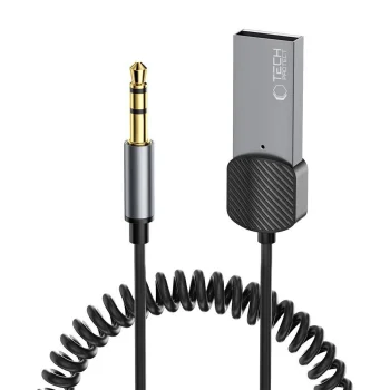 Tech-Protect UltraBoost Bluetooth garso imtuvas AUX 3.5mm Jack, pilkas