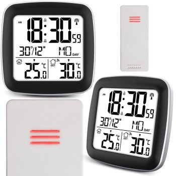 Belaidė meteorologinė stotelė Berdsen BD-903, sidabrinė