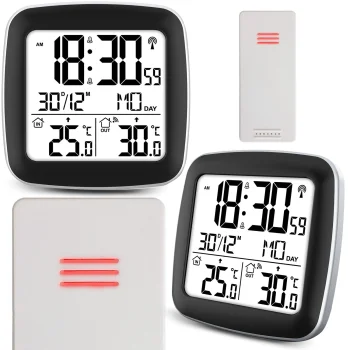 Belaidė meteorologinė stotelė Berdsen BD-903, sidabrinė