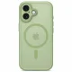 Tech-Protect MagPeak MagSafe CC case for iPhone 17, matte green
