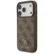 Guess 4G Small Classic Logo MagSafe dėklas iPhone 17 Pro / 18 Pro, rudas
