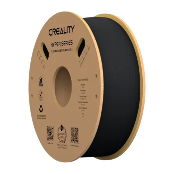 3D spausdintuvo plastikas Creality Hyper Series PLA 1.75mm 1kg, juodas