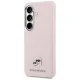 Karl Lagerfeld Saffiano KC Metal Logo MagSafe Case for Samsung Galaxy S26 - Pink