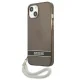 Guess Translucent Strap dėklas Apple iPhone 13 mini, juodas