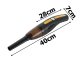Powerful cordless handheld car vacuum cleaner with battery and USB, black/white