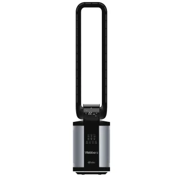 Webber WB1820 bementilis ventiliatorius su drėkintuvu, juodas