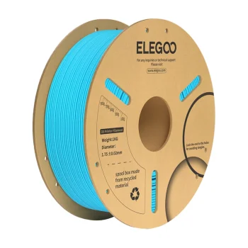 ELEGOO PLA+ 3D spausdintuvo plastikas 1.75 mm 1 kg, mėlynas