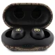 Belaidės ausinės Guess 4G Metal TWS Bluetooth ENC, rudos