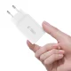 Tinklo įkroviklis Tech-Protect NC45W-GAN 2xUSB-C 45W, baltas