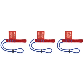 KNIPEX TT 00 50 02 T BK įrankių apsaugos nuo kritimo kilpos, 3 vnt.