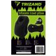 Trizand 00025346 Inflatable Travel Pillow, Black