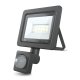 Forever Light Proxim II LED prožektorius su PIR jutikliu 10W 6000K, juodas