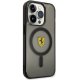 Ferrari Translucent dėklas iPhone 14 Pro telefonui su MagSafe, juodas
