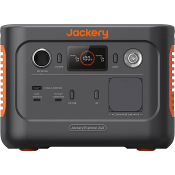 Jackery Explorer 240 v2 nešiojama elektros stotelė 256Wh