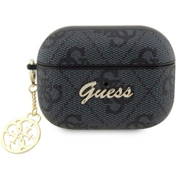 Guess AirPods Pro 2 dėklas 4G Charm Collection, juodas