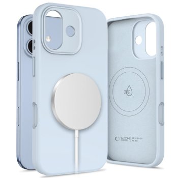 Tech-Protect Uniq MagSafe dėklas, skirtas iPhone 17, mėlynas