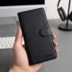 Atverčiamas dėklas Tech-Protect Wallet skirtas Xiaomi Redmi 17 4G / 5G, juodas