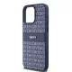DKNY Mono Stripe & Metal Logo MagSafe dėklas iPhone 15 Pro Max telefonui, juodas