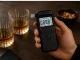 Skaitmeninis elektroninis alkotesteris su LCD ekranu ir 5 antgaliais, juodas